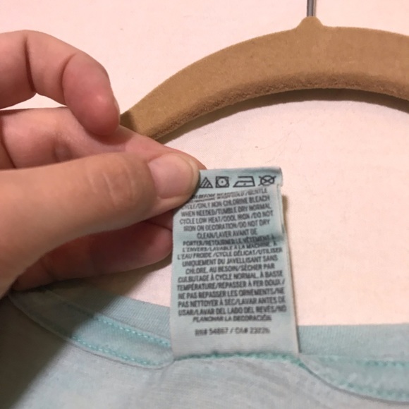 Victoria’s Secret PINK Blue & Black I’ll Workout Tomorrow Graphic Tank Top M GUC - Picture 6 of 6